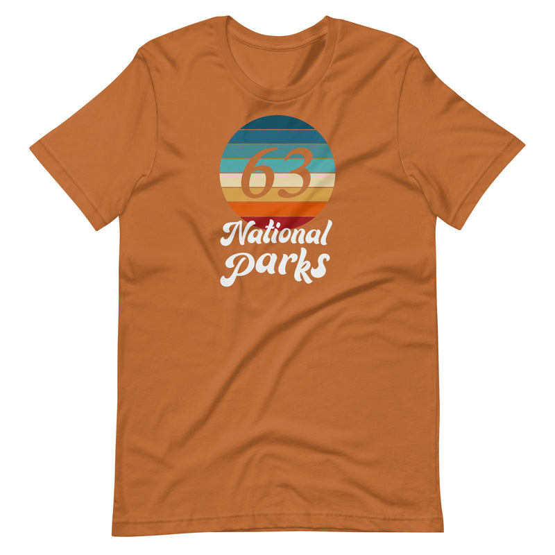 63 Parks Vintage Design Unisex Tee