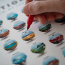 All 63 National Parks Checklist 11"x17" Poster (Customizable)