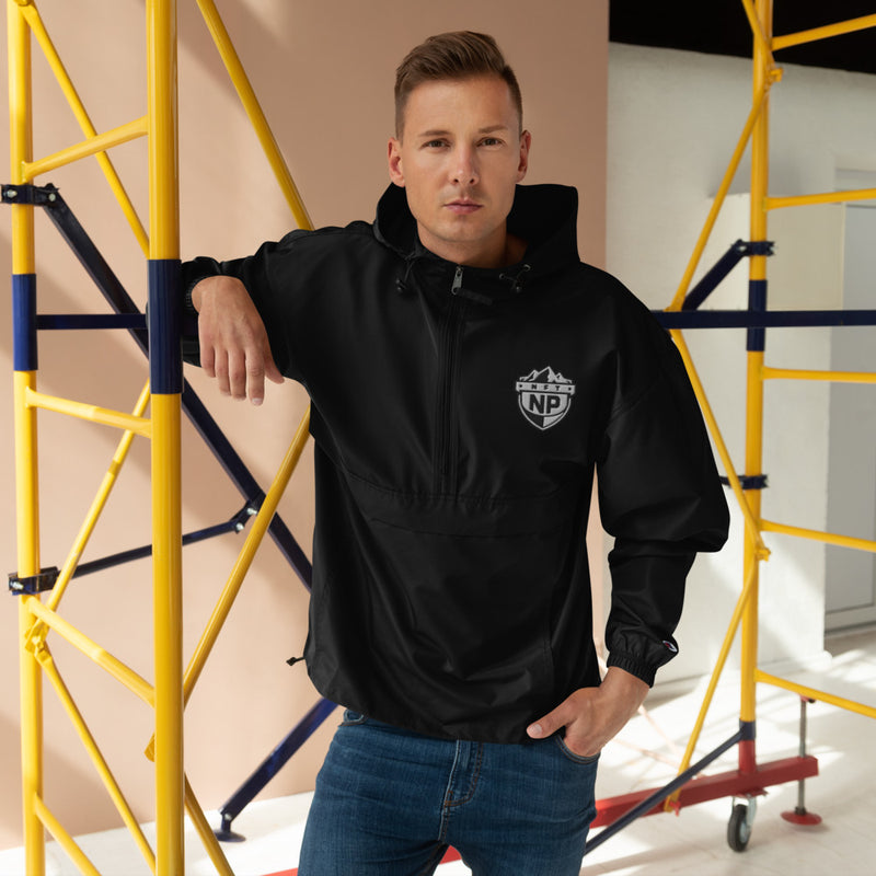 NP NFT Badge Embroidered Champion Packable Jacket