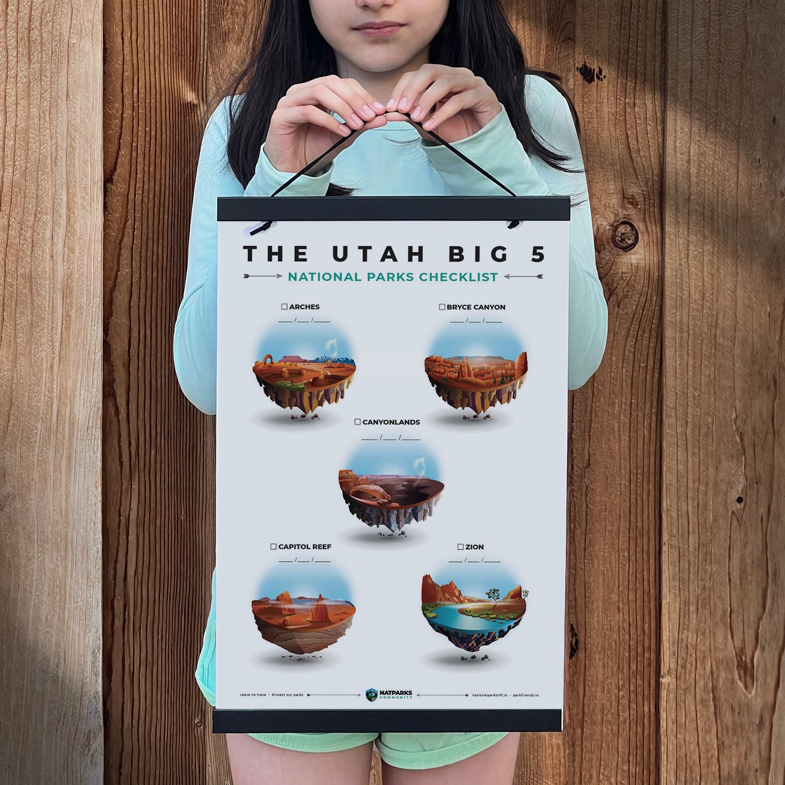 Utah Big 5 National Parks Checklist 11