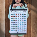 All 63 National Parks Checklist 11"x17" Poster (Customizable)