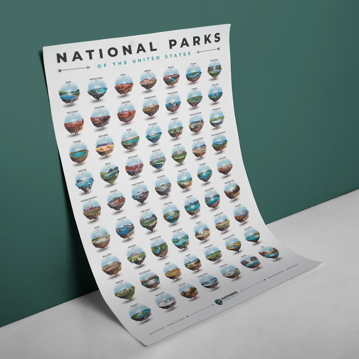 All 63 National Parks Checklist 11