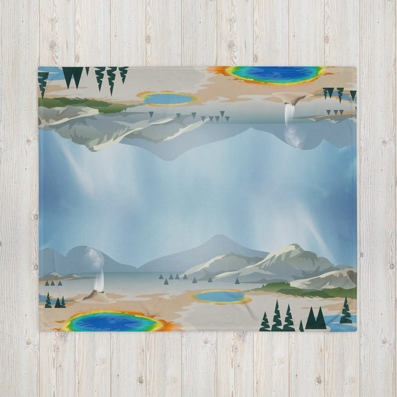 Throw Blanket National Park Designs (50" x 60")