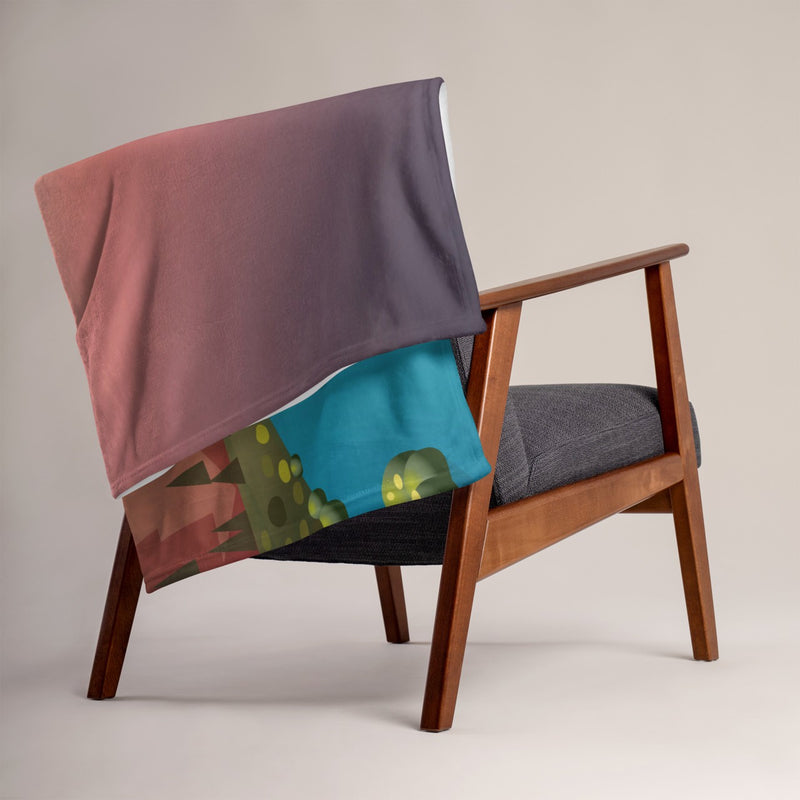 Throw Blanket National Park Designs (50" x 60")