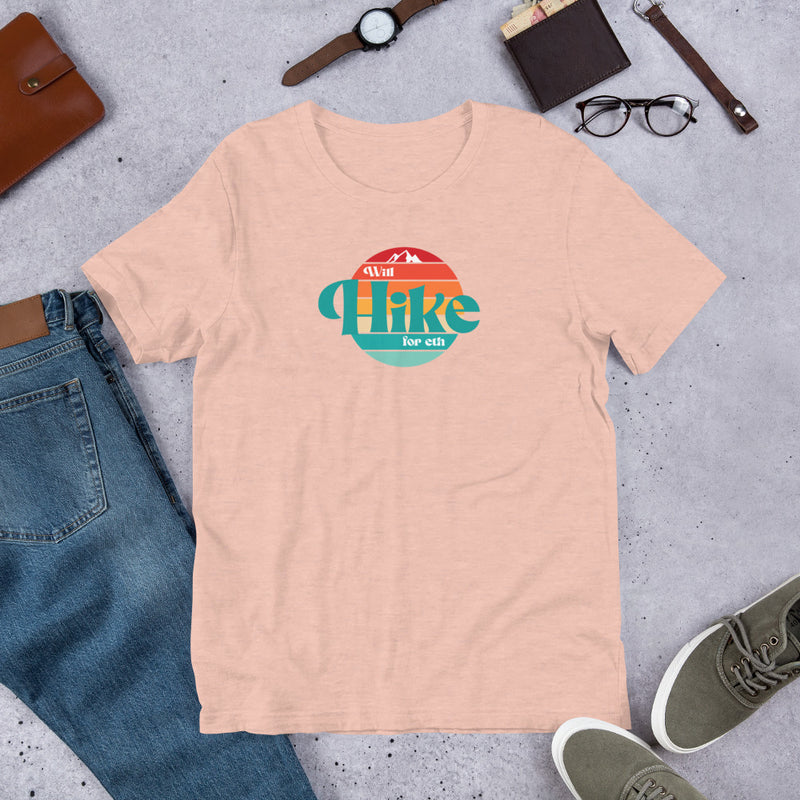 Will Hike for ETH Unisex T-Shirt